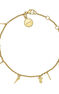 Gold plated motifs bracelet , J04556-02