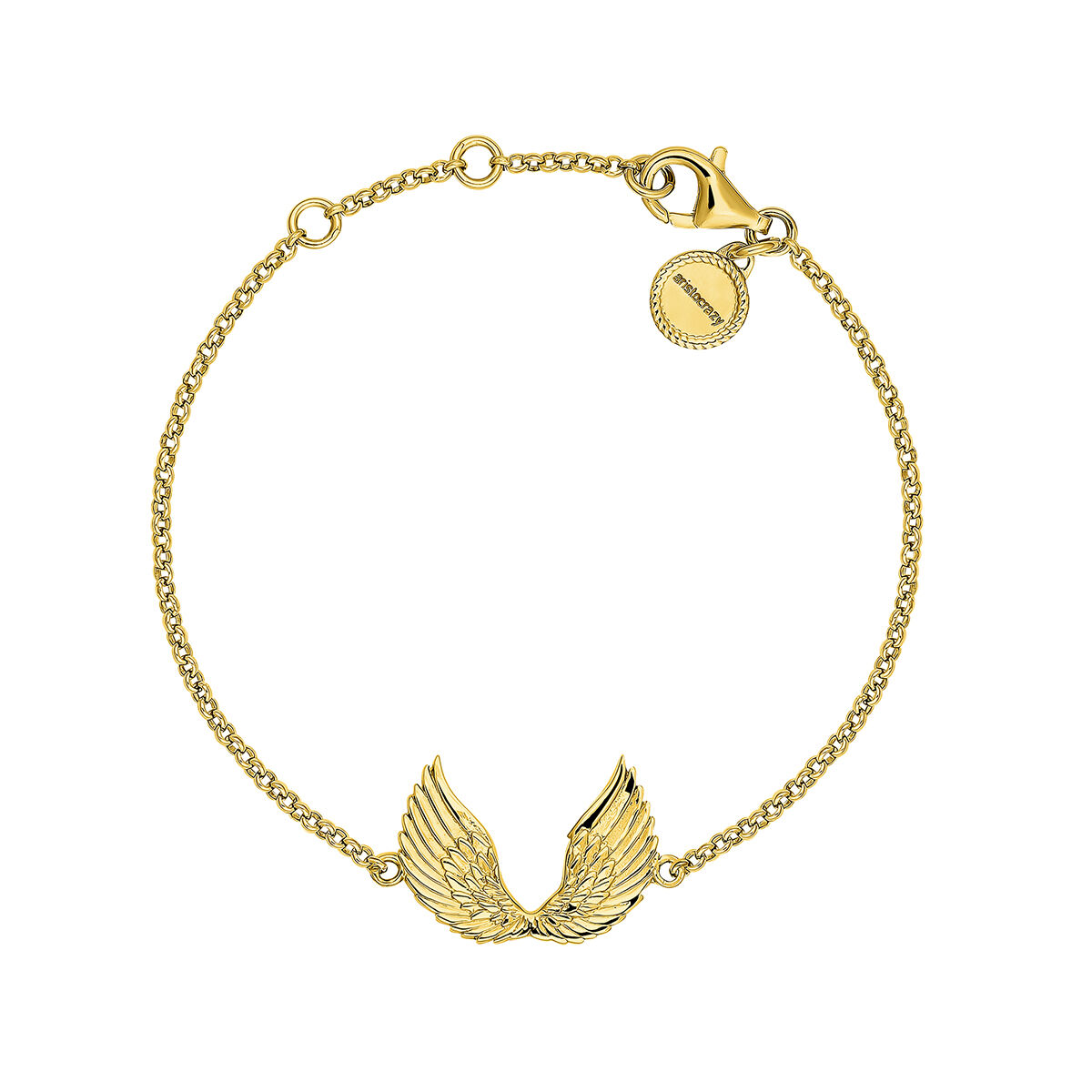 Gold wings bracelet , J04302-02, hi-res