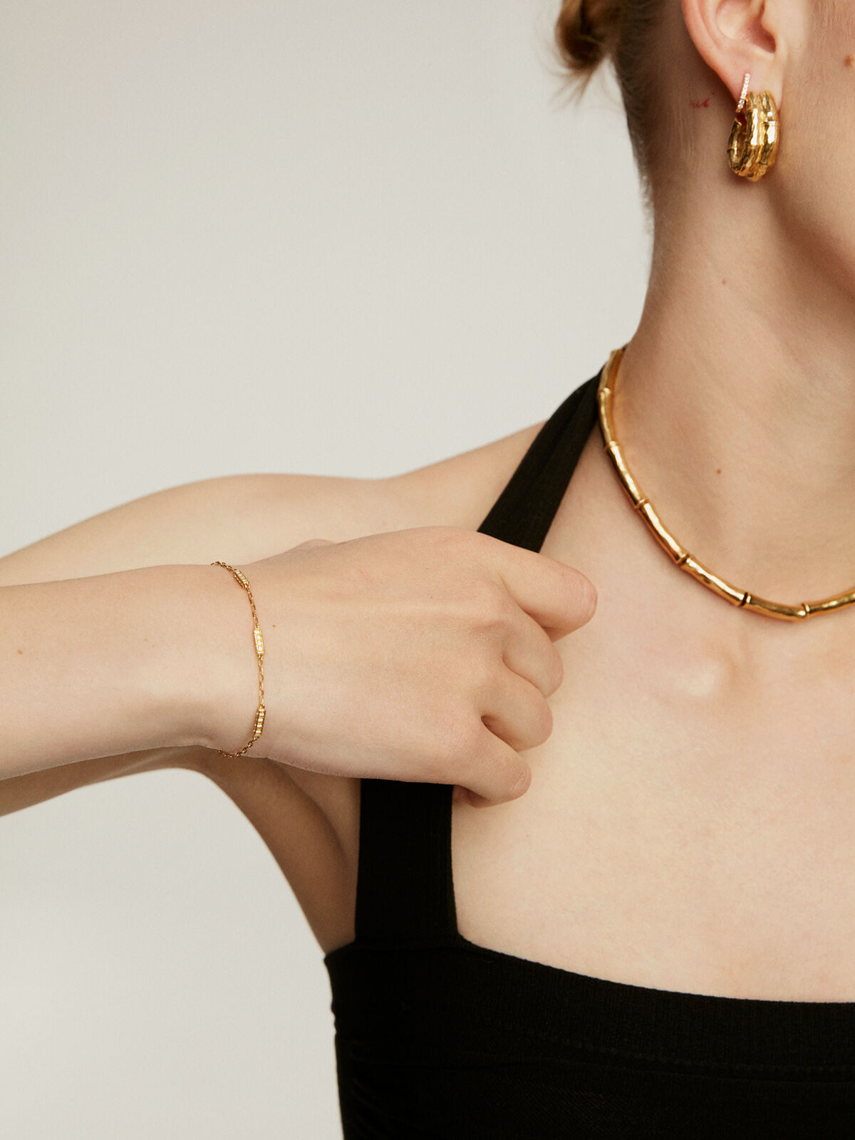Rolo link bracelet outlet