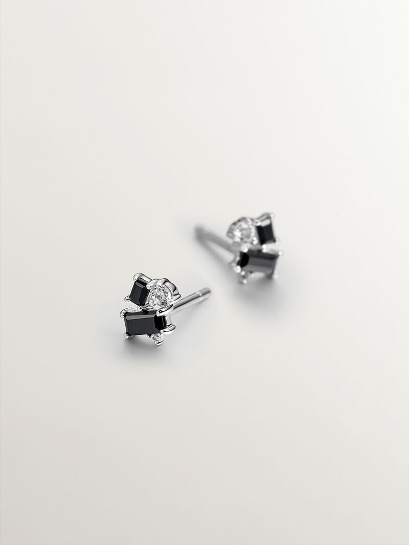 925 Silver Tieinillo Ring in 18K Yellow Gold with London and White Blue Topacios image number 2