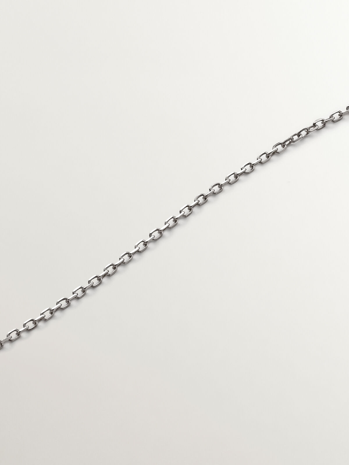 9k white sales gold chain