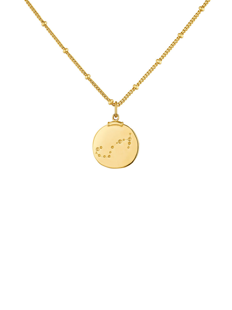 Charm escorpio plata recubierta oro  , J04780-02-ESC, hi-res