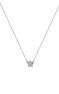 Star-shaped pendant in 18kt white gold with diamonds , J01357-01