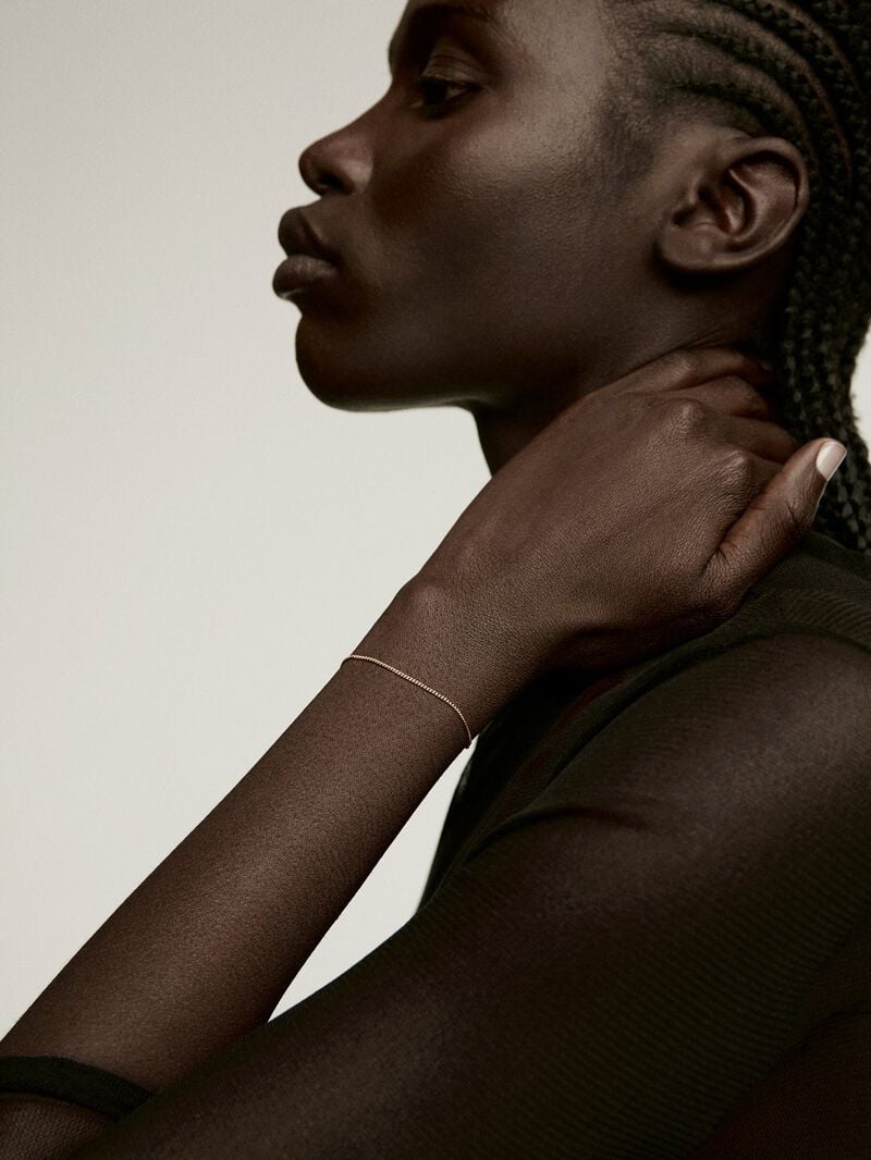 14K Yellow Gold Ta-tu Egle Bracelet image number 4