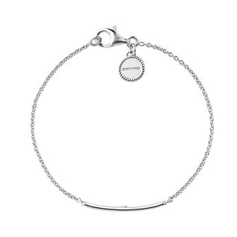Silver bar bracelet with heart on the inside, J05164-01,hi-res