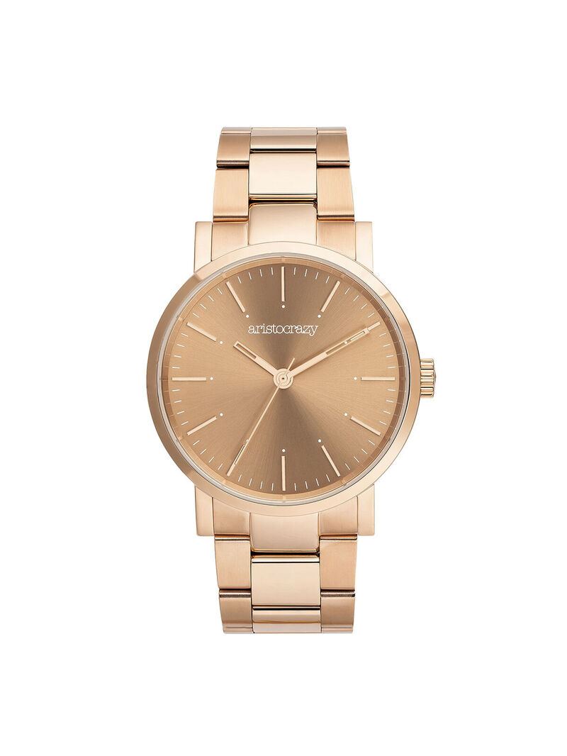 Fillmore Watch with pink steel strap and pink dial image number 0