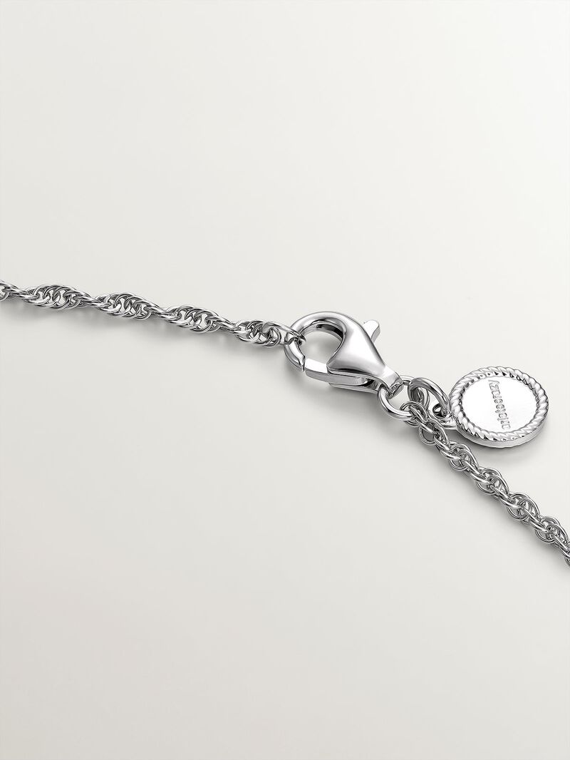 925 Silver Rope Link Chain image number 4