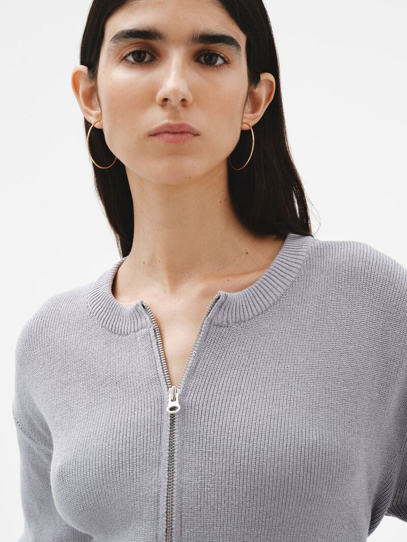Large hoop earrings made of 925 silver coated in 18K yellow gold. image number 3