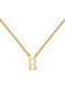 Collar inicial B oro 9 kt , J04382-02-B