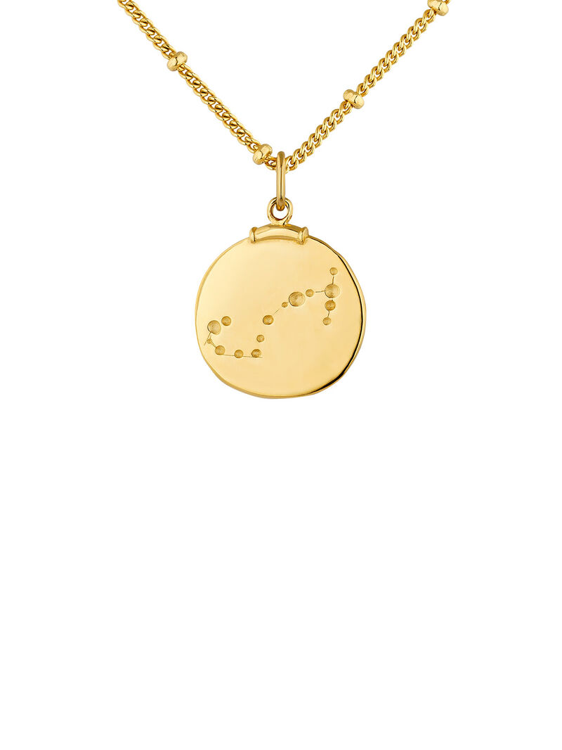 925 Silver Scorpio Charm coated in 18K yellow gold image number 8