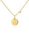 Gold-plated silver Aquarius charm  , J04780-02-ACU
