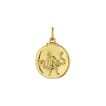 Gold-plated silver Ophiuchus charm  , J04780-02-OFI, mainproduct
