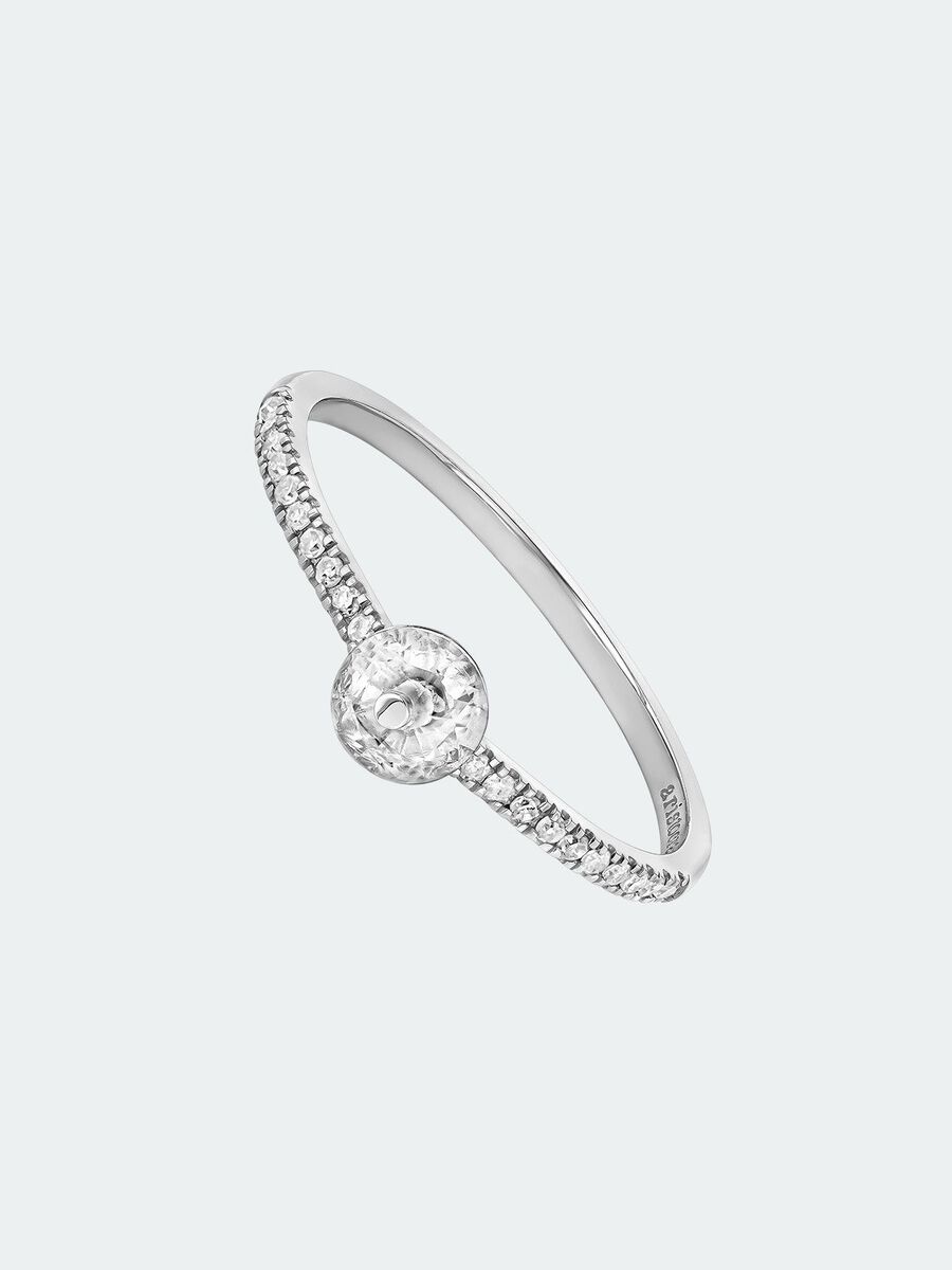 Anillo topacio blanco y zafiro gris oro 9kt , J04772-01-WT-GS, hi-res