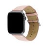 Pink leather Apple Watch strap, IWSTRAP-PK