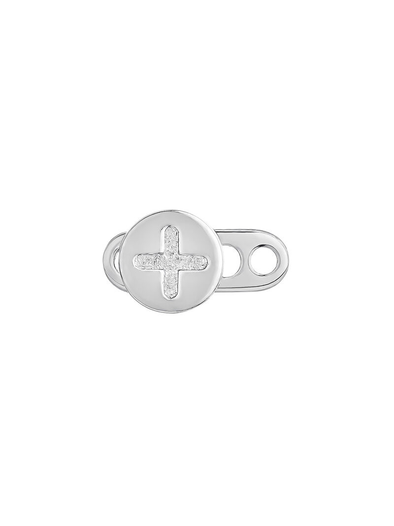 18K White Gold and Titanium Microdermal image number 1