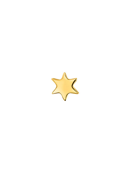 Piercing estrella oro 18kt , J03834-02-H-18,hi-res