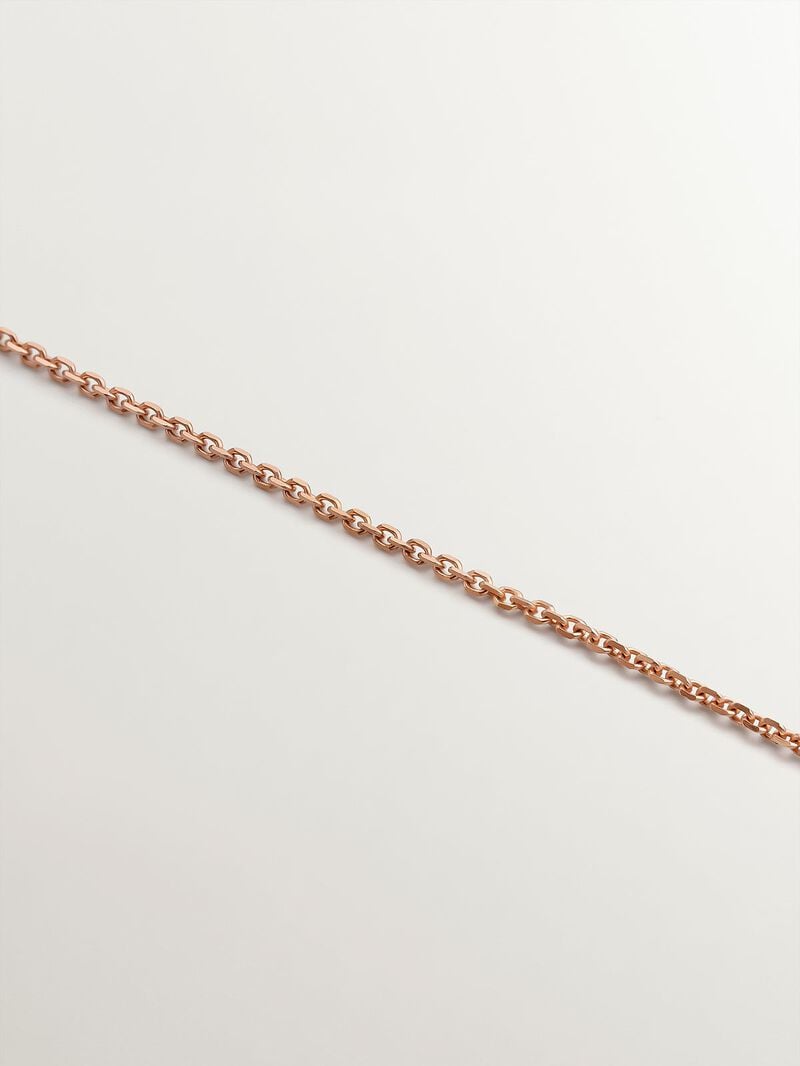 9K Rose Gold Triple Diamond Pendant image number 4