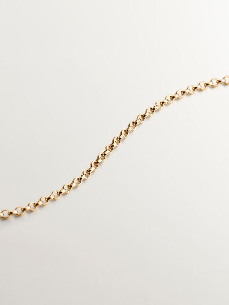 925 silver pendant bathed in 18K yellow gold with star image number 2