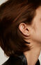 Boucle d’oreilles à l’unité en or blanc 18 k avec diamant de 0,05 carat, J00887-01-05-H