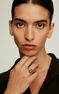 Large gold plated medal ring , J04261-02