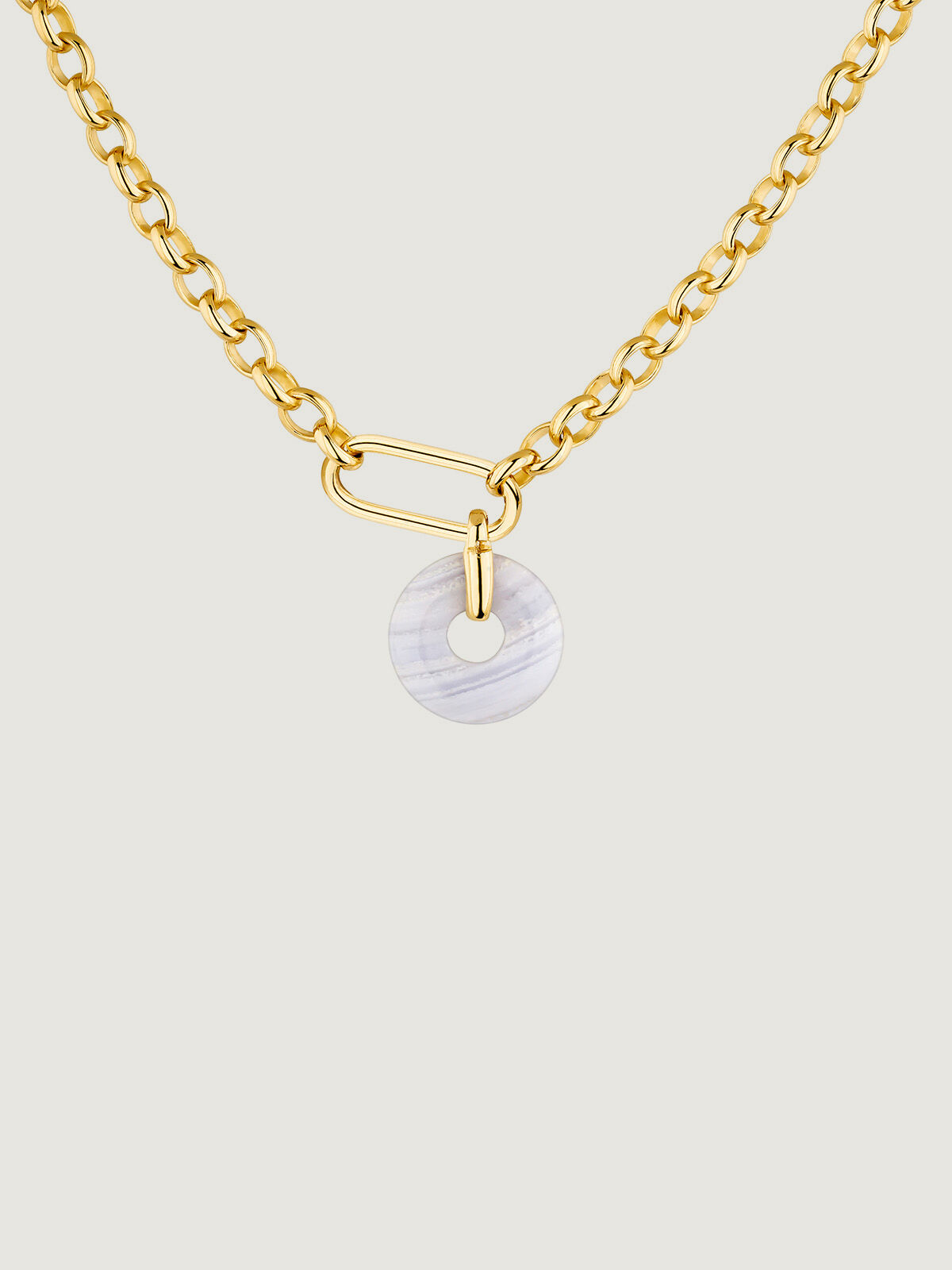 Silver chain dipped in clearance gold