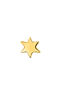 Piercing estrella de oro de 18kt, J03834-02-H-18