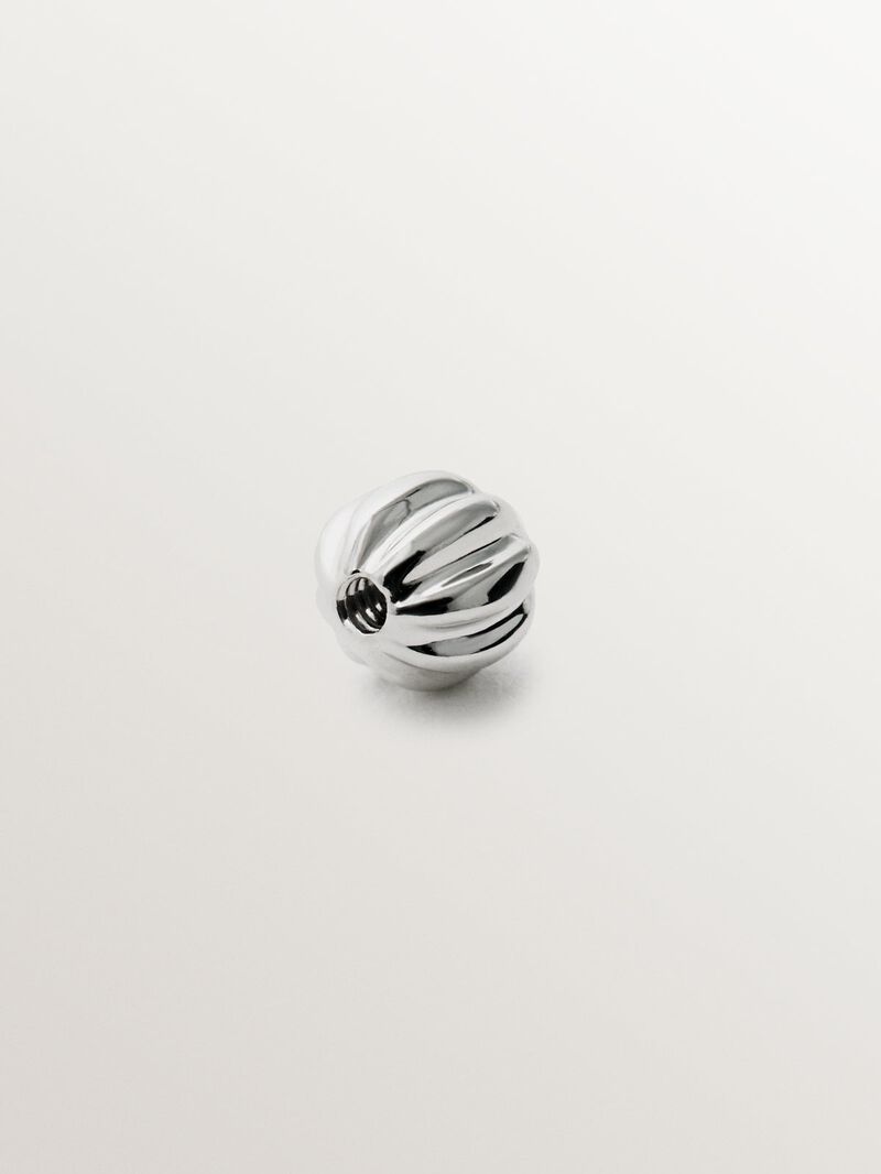 9K White Gold Butterfly Clasp image number 0