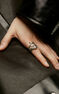 Wide snake ring in silver, J00305-01