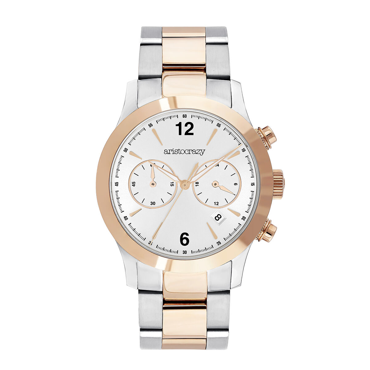 Bi-color Tribeca watch, W53A-STPKGR-AXMX, hi-res