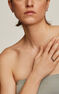 Anillo doble relieve espinelas plata , J04902-01-BSN