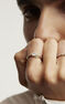 Anillo topacio blanco y zafiro gris oro 9kt , J04772-01-WT-GS