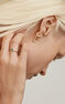 Anillo esmeralda y diamantes oro 9 kt , J04067-02-EM