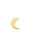 Pendiente piercing luna oro 9 kt , J04524-02-H