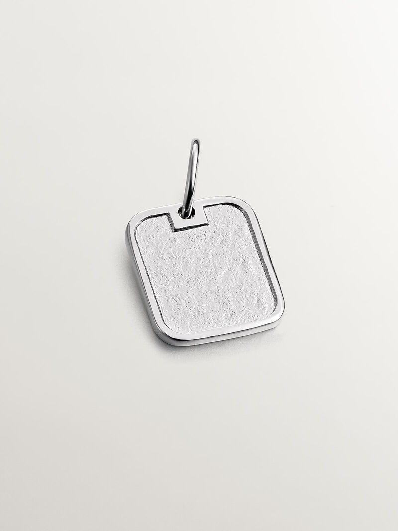 925 silver charm with number 4 image number 2