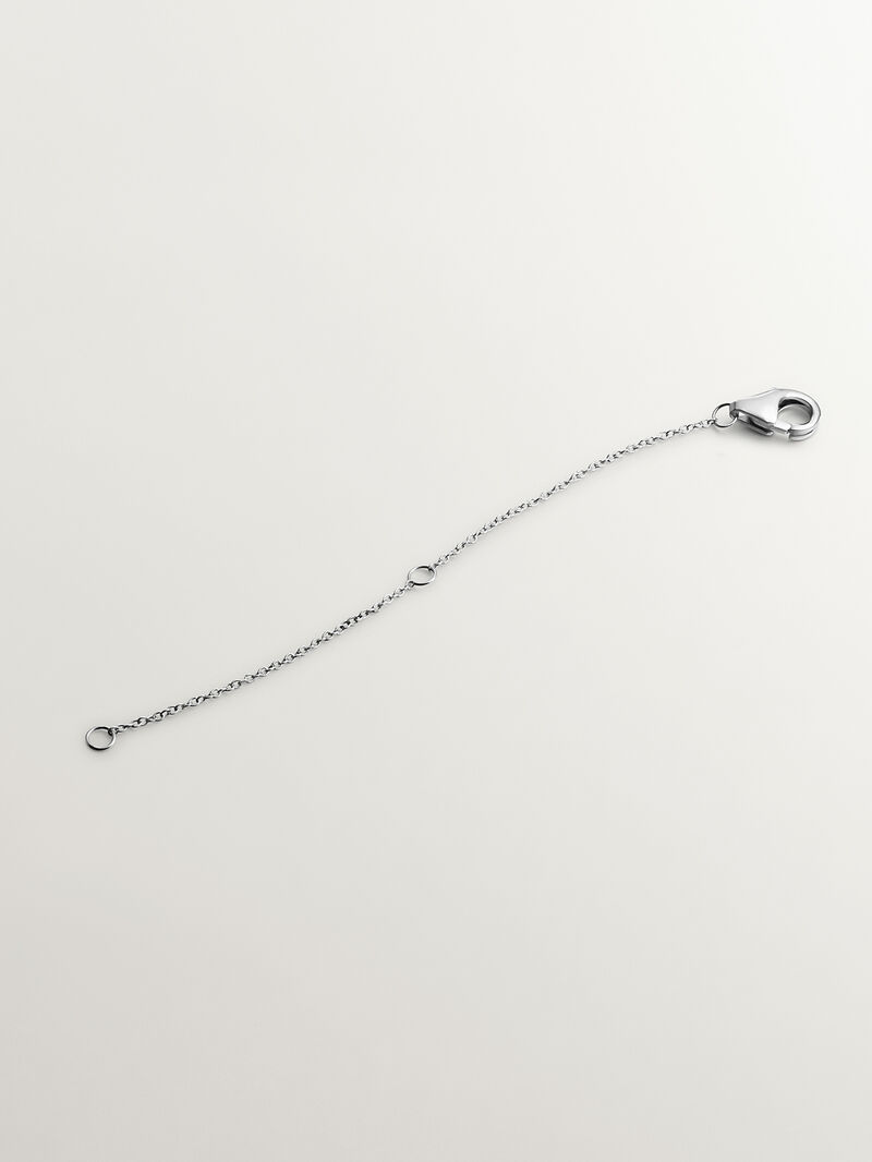 9K white gold extension image number 0
