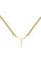 Collier initiale T or , J04382-02-T