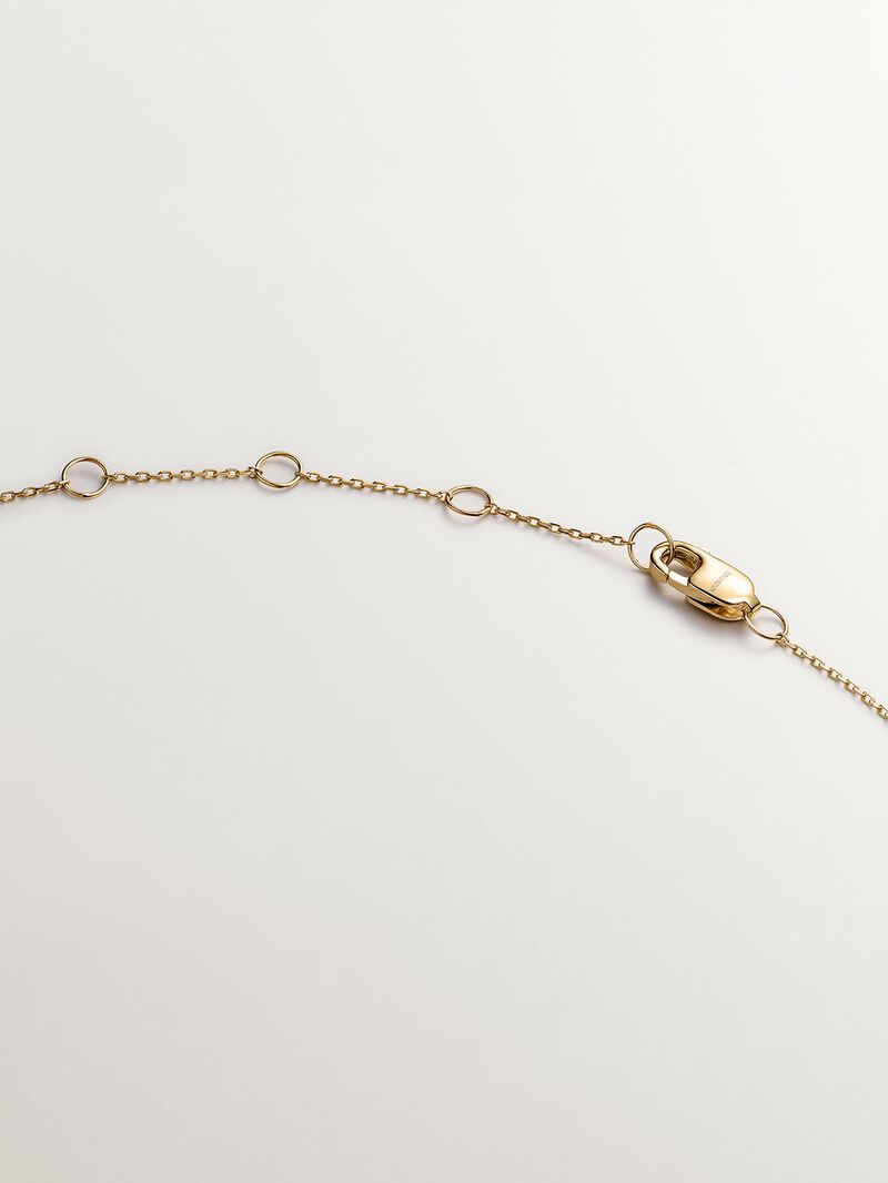 9K Yellow Gold Pendant with Moon image number 6