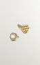 Mini diamond piercing in 18k gold , J03550-02-H-18