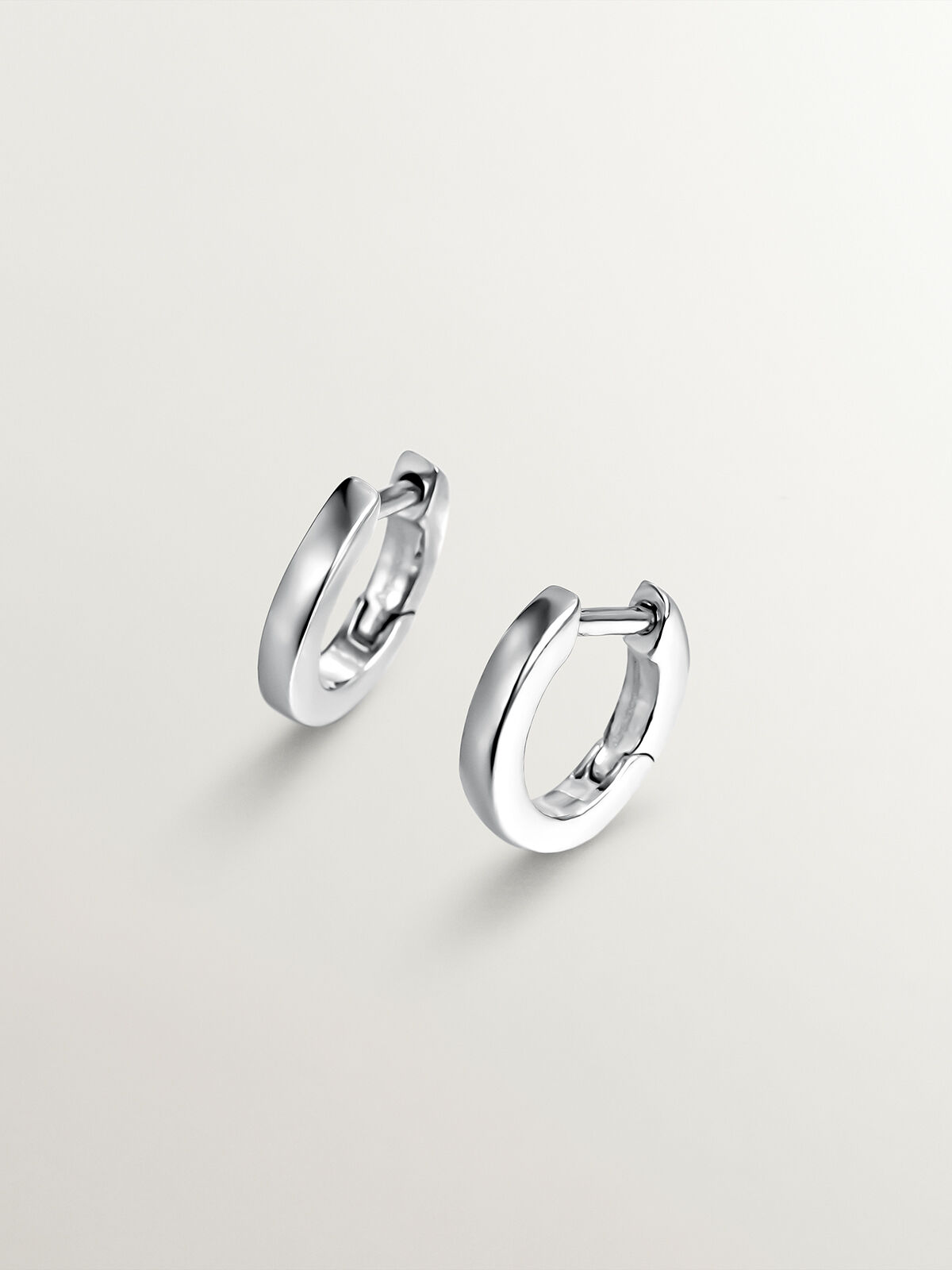Silver hoop earrings canada best sale