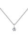 White gold diamond necklace , J04429-01