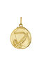 Gold-plated silver Sagittarius charm  , J04780-02-SAG