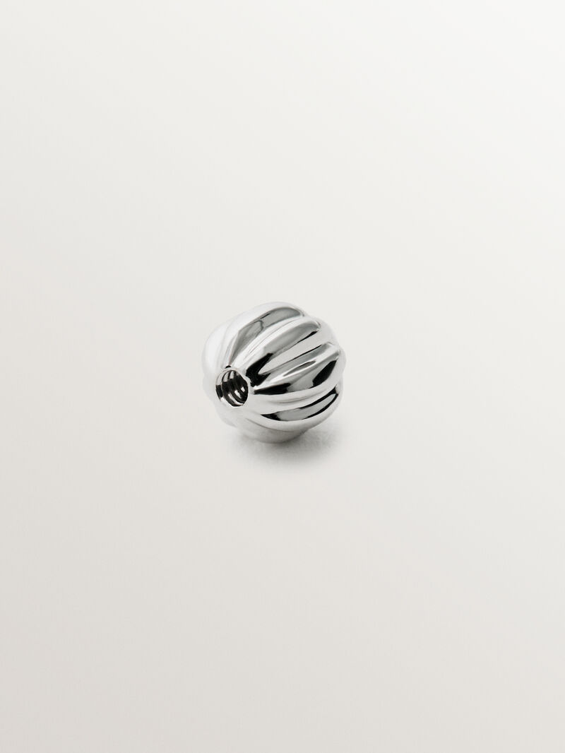 9K White Gold Butterfly Clasp image number 0