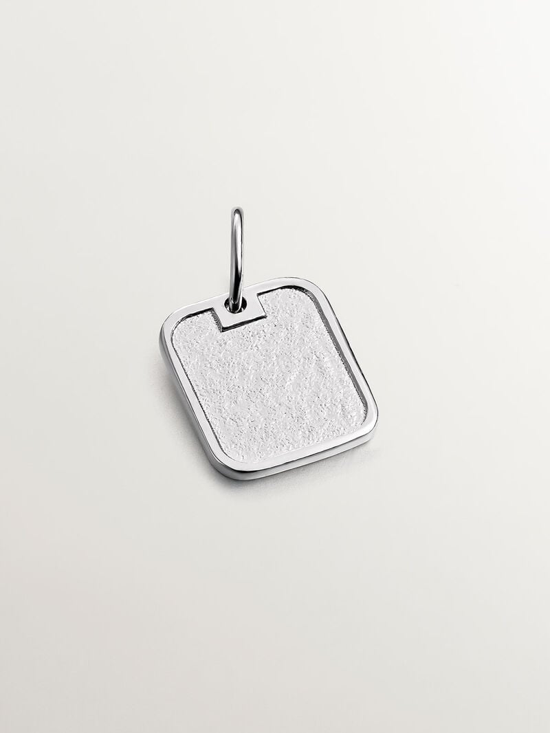 925 silver charm with number 1 image number 2