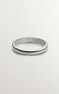 Silver wedding ring with heart on the inside, J05156-01