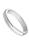 Silver wedding ring with heart on the inside, J05156-01