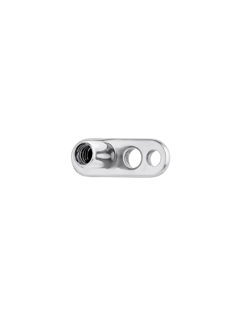 18K White Gold and Titanium Microdermal image number 3
