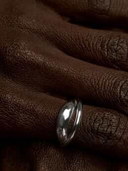 Bague croisée en argent, J05227-01,hi-res