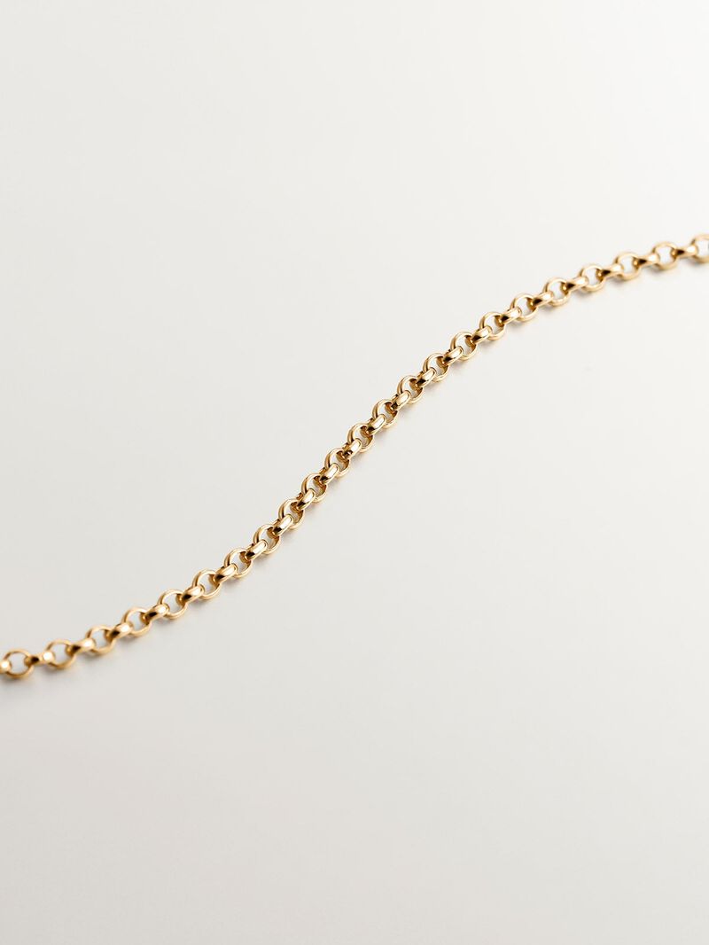 925 silver pendant bathed in 18K yellow gold with star image number 2