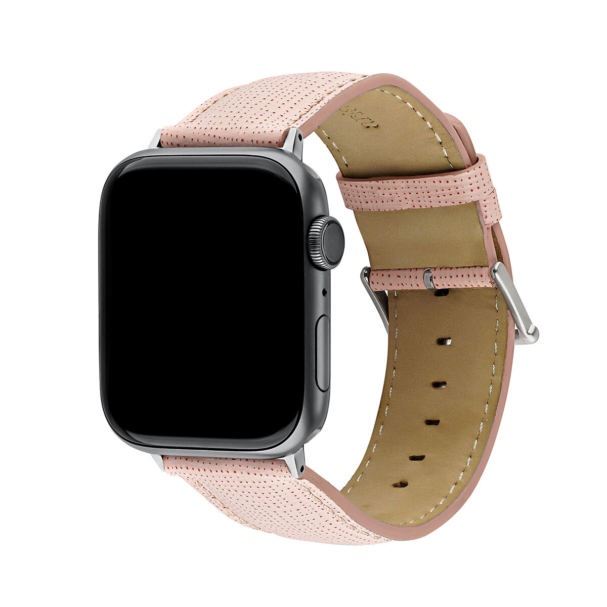 Apple Watch bracelet cuir rose¬†, IWSTRAP-PK, hi-res