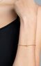 Rose gold plated cross bracelet , J00871-03